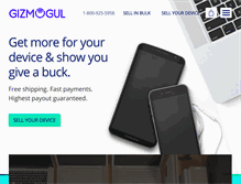 Tablet Screenshot of gizmogul.com